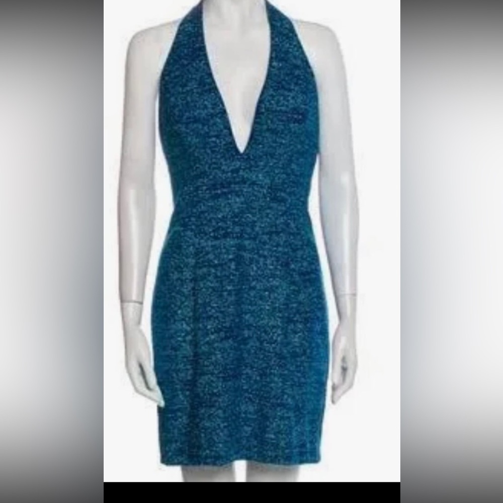 Elegant Blue Sleeveless Jovani Dress